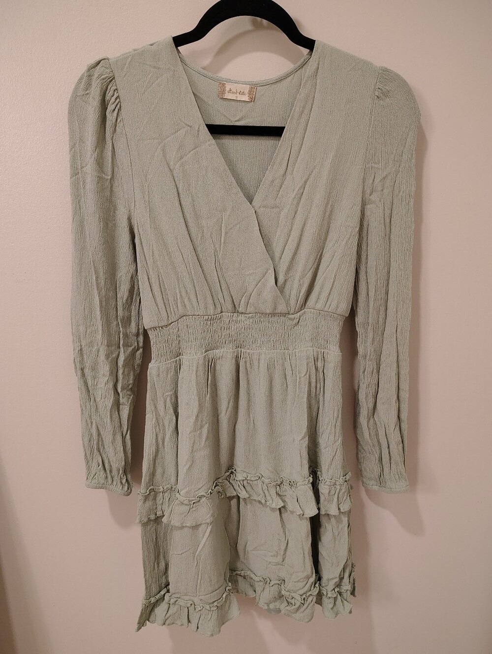 Altar's State Ruffle Baby Doll Dress